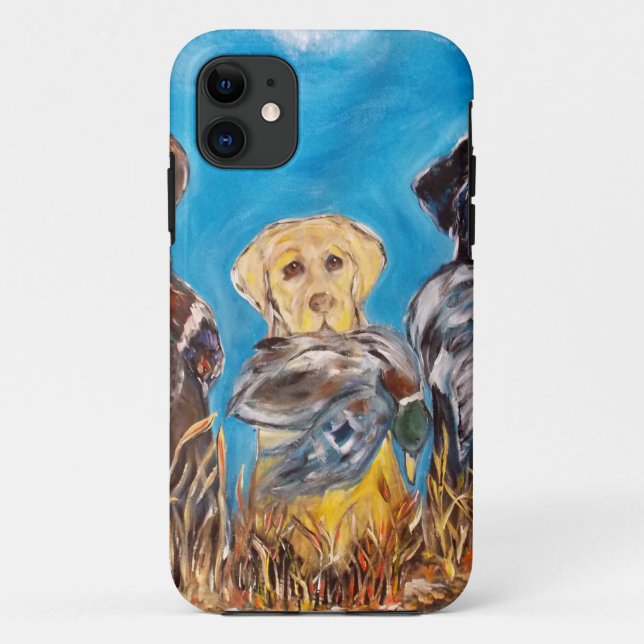 FUNDA DE Case-Mate PARA iPhone LABRADORES RETRIEVERS (Reverso)