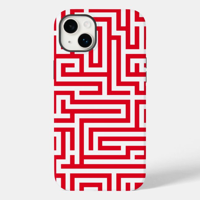 Funda De Case-Mate Para iPhone Labyrinth (Reverso )