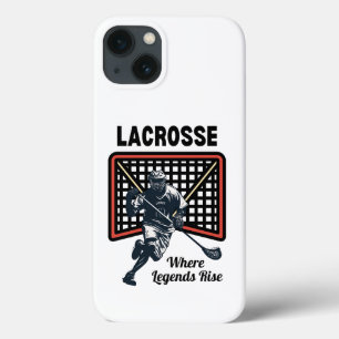 Funda Para iPhone 13 Lacrosse: Donde las leyendas se alzan