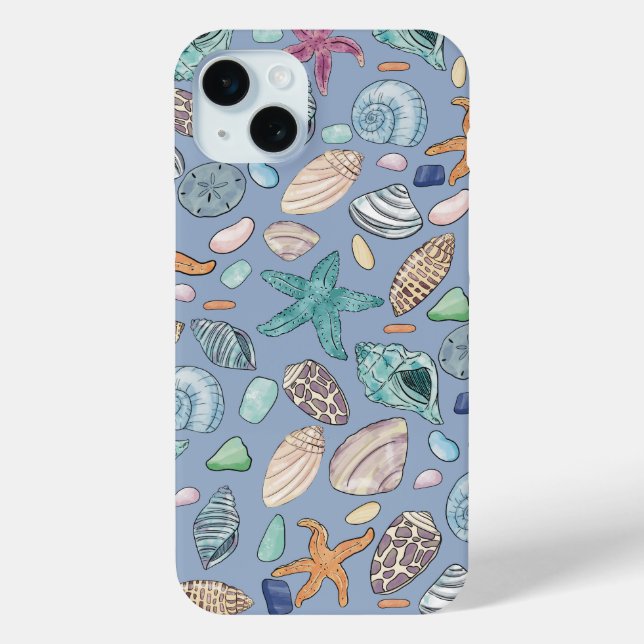 Funda De Case-Mate Para iPhone Lado del mar (Reverso )