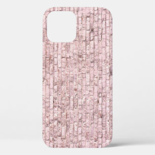 Funda Para iPhone 12 Ladrillo Retro Rosa: Resumen saturado