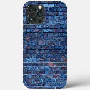 Funda Para iPhone 13 Pro Max Ladrillo visto azul Cool 