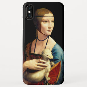 Funda Para iPhone XS Max Lady con un Ermine de Leonardo Da Vinci