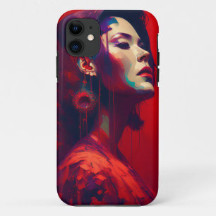 Funda Para iPhone 11 Lady In Red