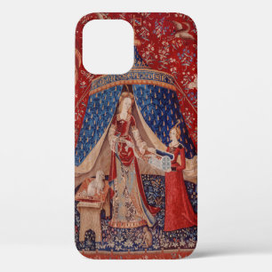 Funda Para iPhone 12 Lady y el deseo de talla medieval de Unicornio