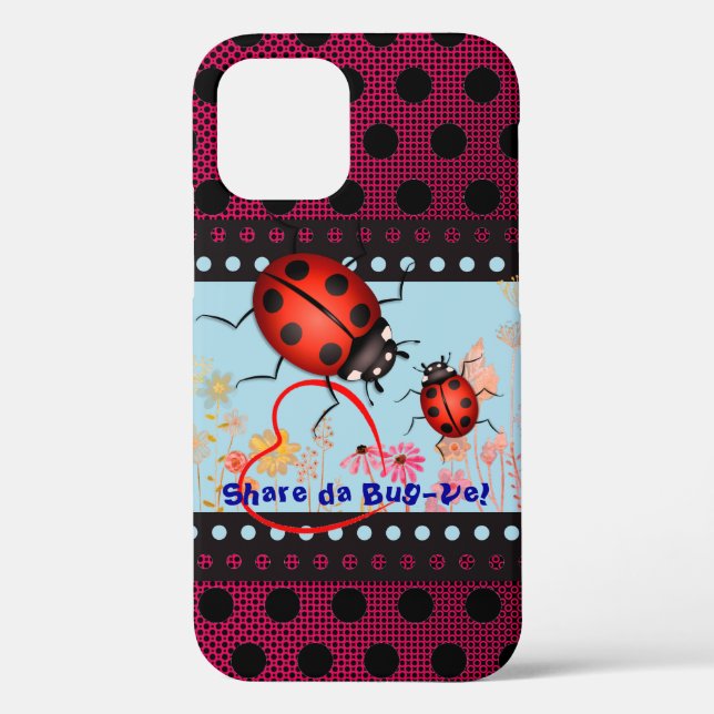 Funda De Case-Mate Para iPhone Ladybug (Reverso )