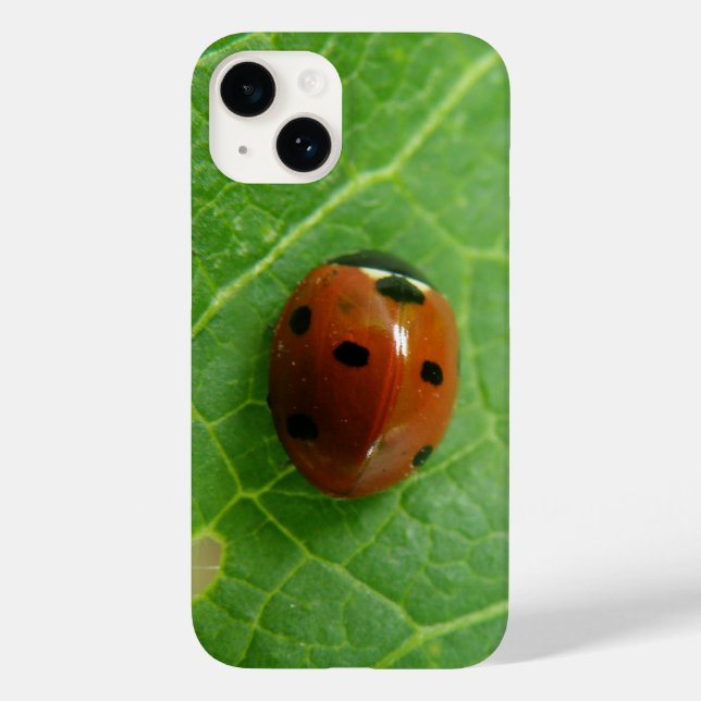 Funda De Case-Mate Para iPhone Ladybug (Reverso )