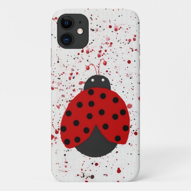 Funda De Case-Mate Para iPhone Ladybug (Reverso)