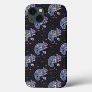 Funda Para iPhone 13 Lagarto de Zentangle