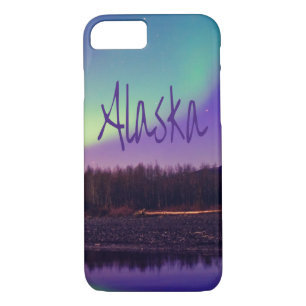 Funda Para iPhone 8/7 Lago Alaska Northern Lights
