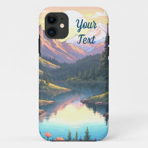 Funda Para iPhone 11 Lago de montaña