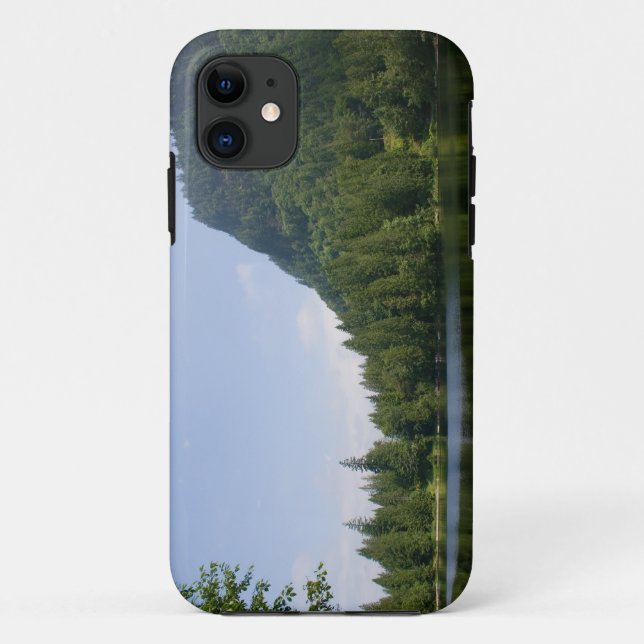 Funda De Case-Mate Para iPhone Lago de montaña alta (Reverso)