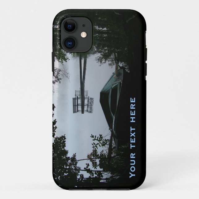 Funda De Case-Mate Para iPhone Lago de noche personalizado iPhone 5 Funda-mate (Reverso)