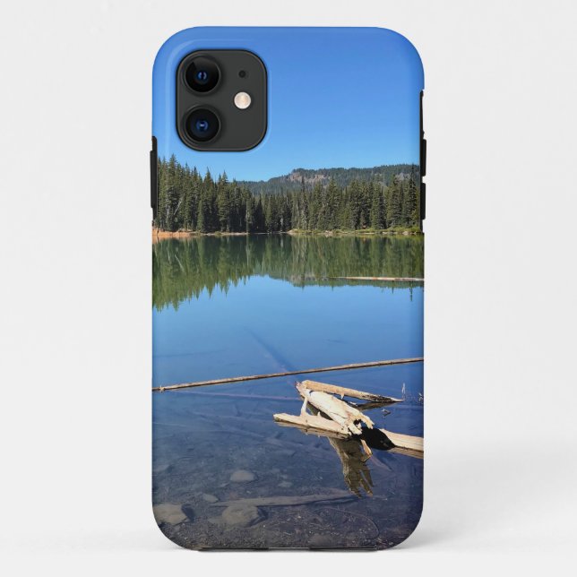 Funda De Case-Mate Para iPhone Lago del diablo, OR (Reverso)