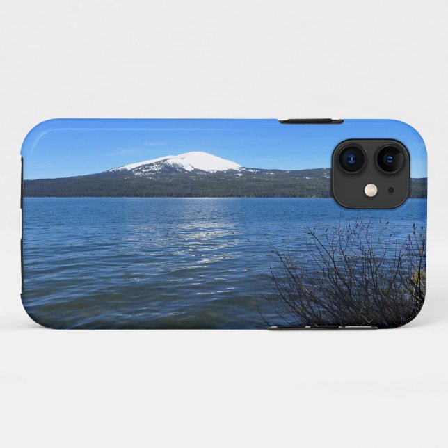 Funda De Case-Mate Para iPhone Lago Diamond, Oregón (Reverso (horizontal))