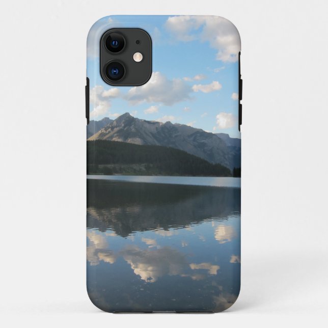 Funda De Case-Mate Para iPhone Lago Minnewanka, Alberta, Canadá (Reverso)