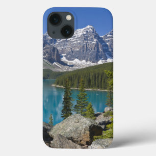 Funda Para iPhone 13 Lago Moraine, Rocosas canadienses, Alberta, Canadá