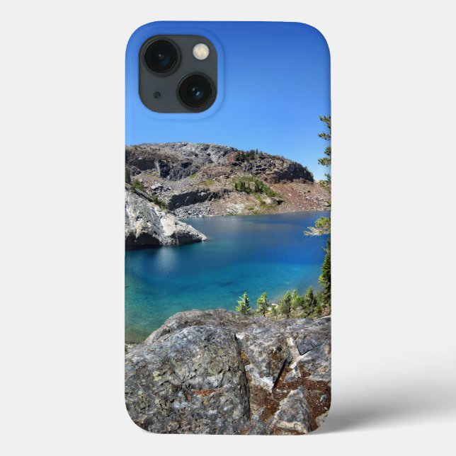 Funda De Case-Mate Para iPhone Lago Ruby - Sendero John Muir - Sierra Nevada (Reverso)