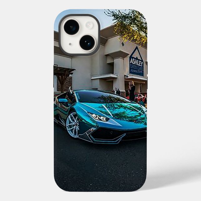 Funda De Case-Mate Para iPhone lambo de coches deportivos (Reverso )