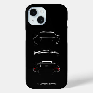 Funda Para iPhone 15 Lamborghini Huracán Silhouette