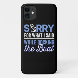 Funda Para iPhone 11 lamento lo que dije mientras atracaba