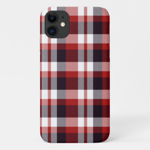 Funda Para iPhone 11 Lámina blanca negra roja