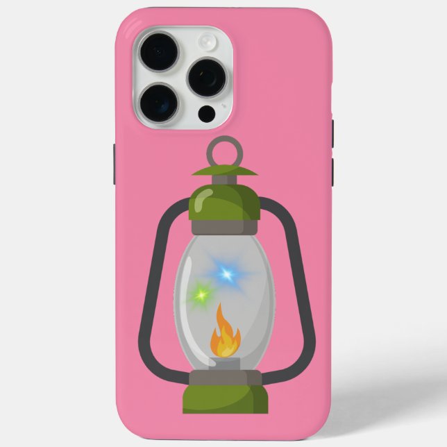 Funda De Case-Mate Para iPhone lámpara antigua (Reverso )