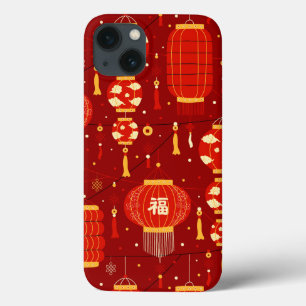 Funda Para iPhone 13 Lámparas de Año Nuevo chinas
