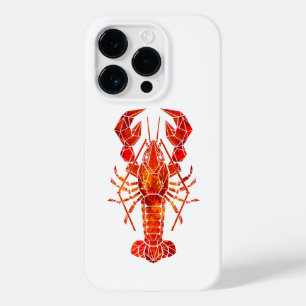 Funda Para iPhone 14 Pro De Case-Mate Langosta poligonal roja