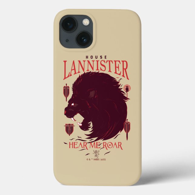 Funda De Case-Mate Para iPhone Lannister de la Casa - Escúchame Roar (Reverso)