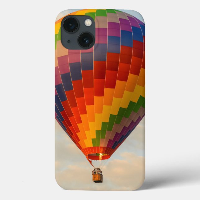 Funda De Case-Mate Para iPhone Laos, Vang Vieng. Globo de aire caliente (Reverso)