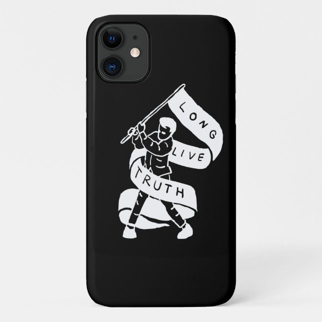 Funda De Case-Mate Para iPhone Larga vida a la verdad (Reverso)