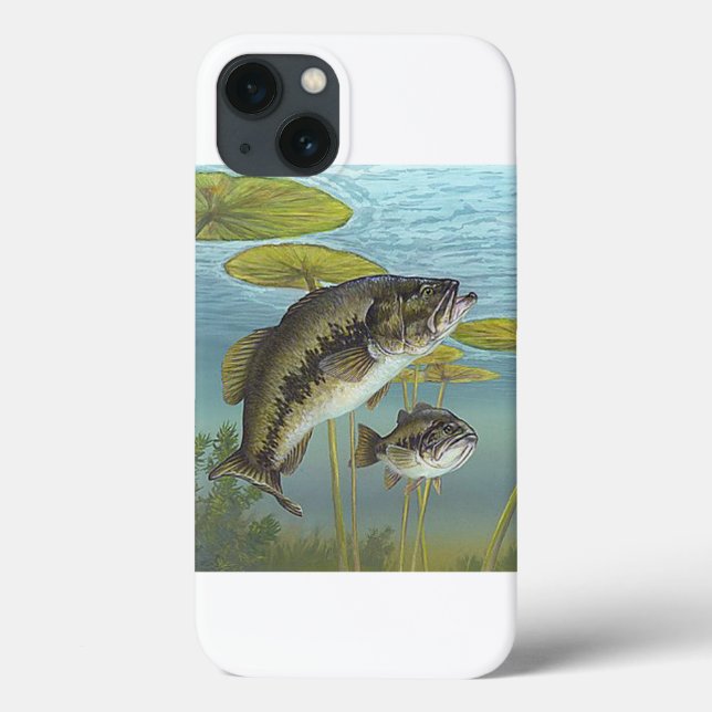 Funda De Case-Mate Para iPhone Largemouth Bass (Reverso)