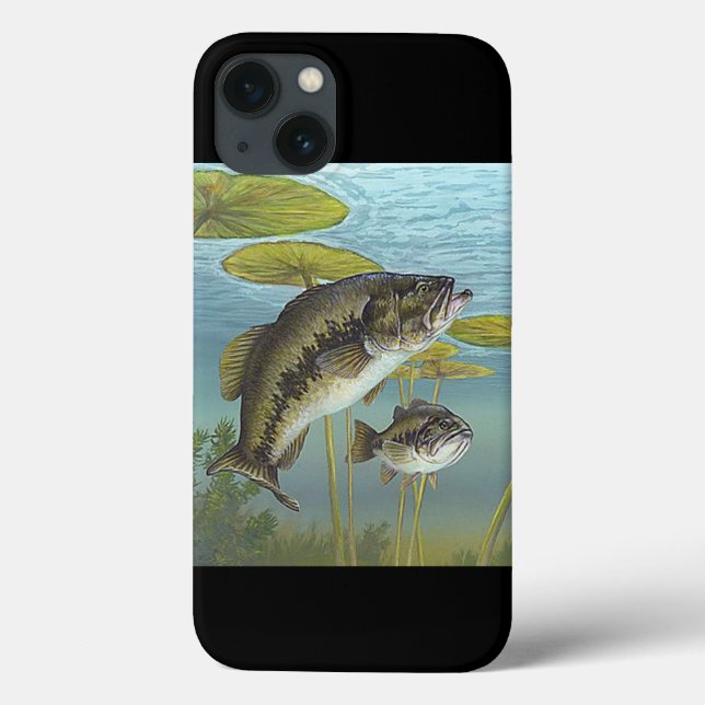 Funda De Case-Mate Para iPhone Largemouth Bass (Reverso)