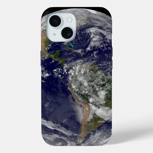 Funda De Case-Mate Para iPhone Las Américas en el Día de la Tierra. (Reverso )