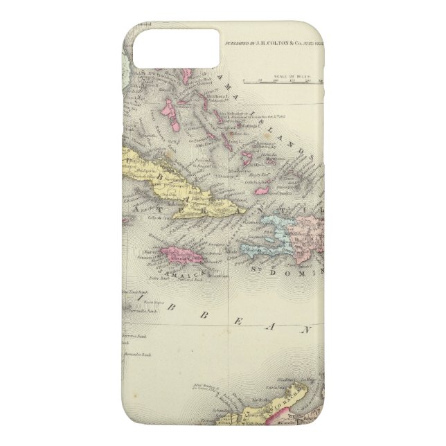 Funda De Case-Mate Para iPhone Las Antillas 13 (Reverso)
