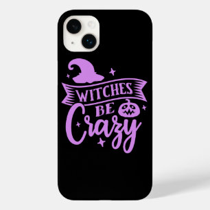 Funda Para iPhone 14 Plus De Case-Mate Las Brujas Están Loca Negra y Morada