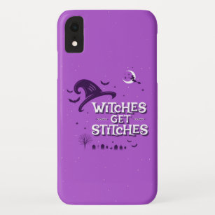 Funda Para iPhone XR Las brujas reciben el estuche de teléfono Stitches