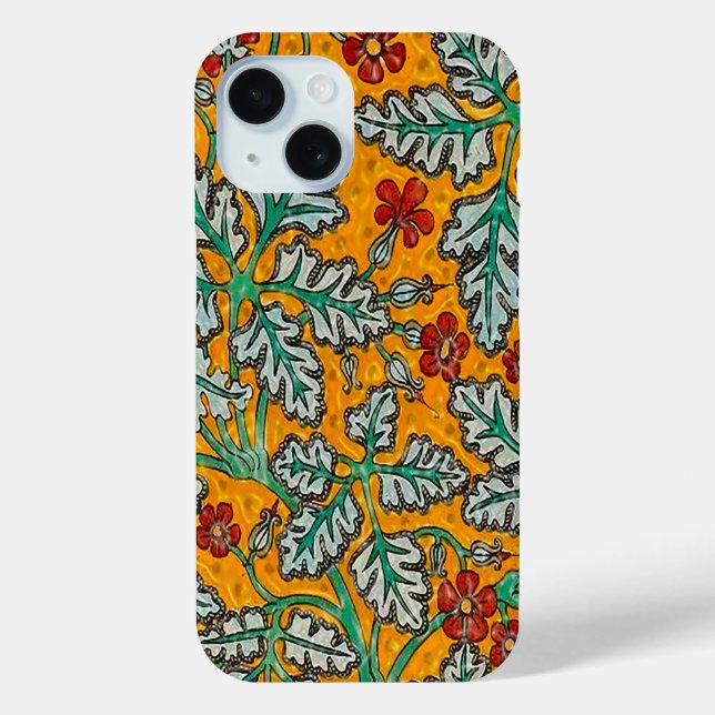 Funda De Case-Mate Para iPhone Las flores amarillas de Betty (Reverso )