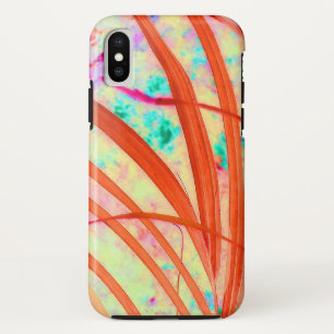 Funda Para iPhone X Las frondas se vuelven rojas