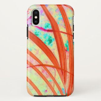 Funda Para iPhone X Las frondas se vuelven rojas