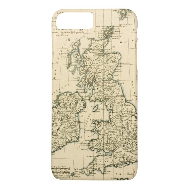 Funda De Case-Mate Para iPhone Las islas británicas (Reverso)