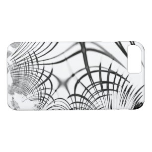 Funda Para iPhone 8/7 Las líneas grises cruzadas nos recuerdan los dibuj