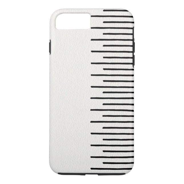 Funda De Case-Mate Para iPhone Las líneas tribales africanas modernas parecen cue (Reverso)