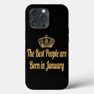 Funda Para iPhone 13 Pro Las Mejores Personas Nacen En Enero