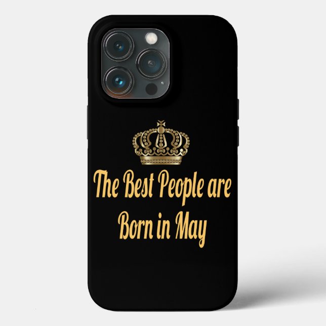 Funda De Case-Mate Para iPhone Las Mejores Personas Nacen En Mayo (Reverso )