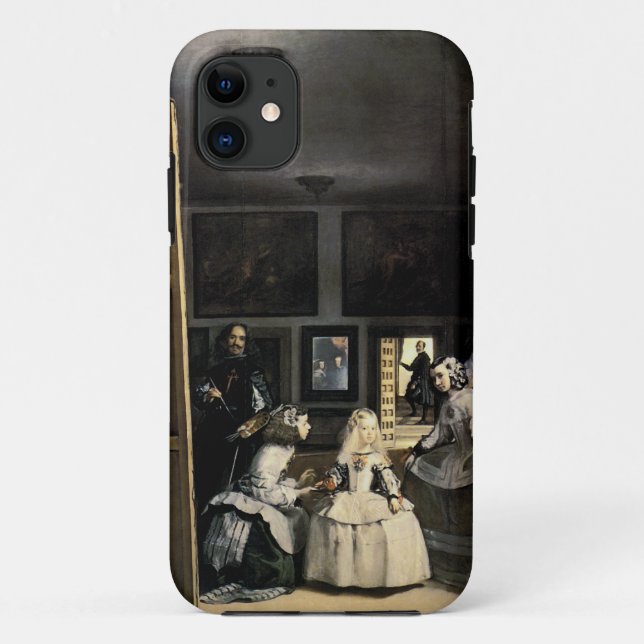 Funda De Case-Mate Para iPhone Las Meninas de Velásquez (Reverso)