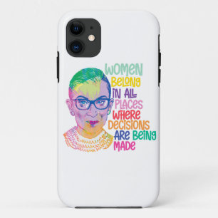 Funda Para iPhone 11 Las Mujeres De Ruth Bader Ginsburg Pertenecen En T