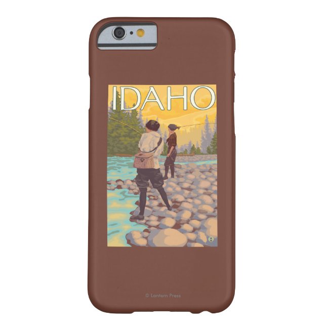 Funda De Case-Mate Para iPhone Las mujeres vuelan el poster del viaje de (Reverso)