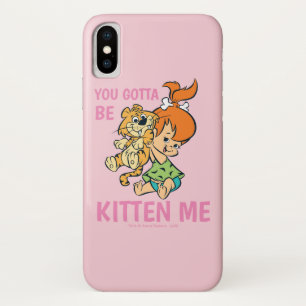 Funda Para iPhone X Las piedras angulares  Pebbles y su tigre